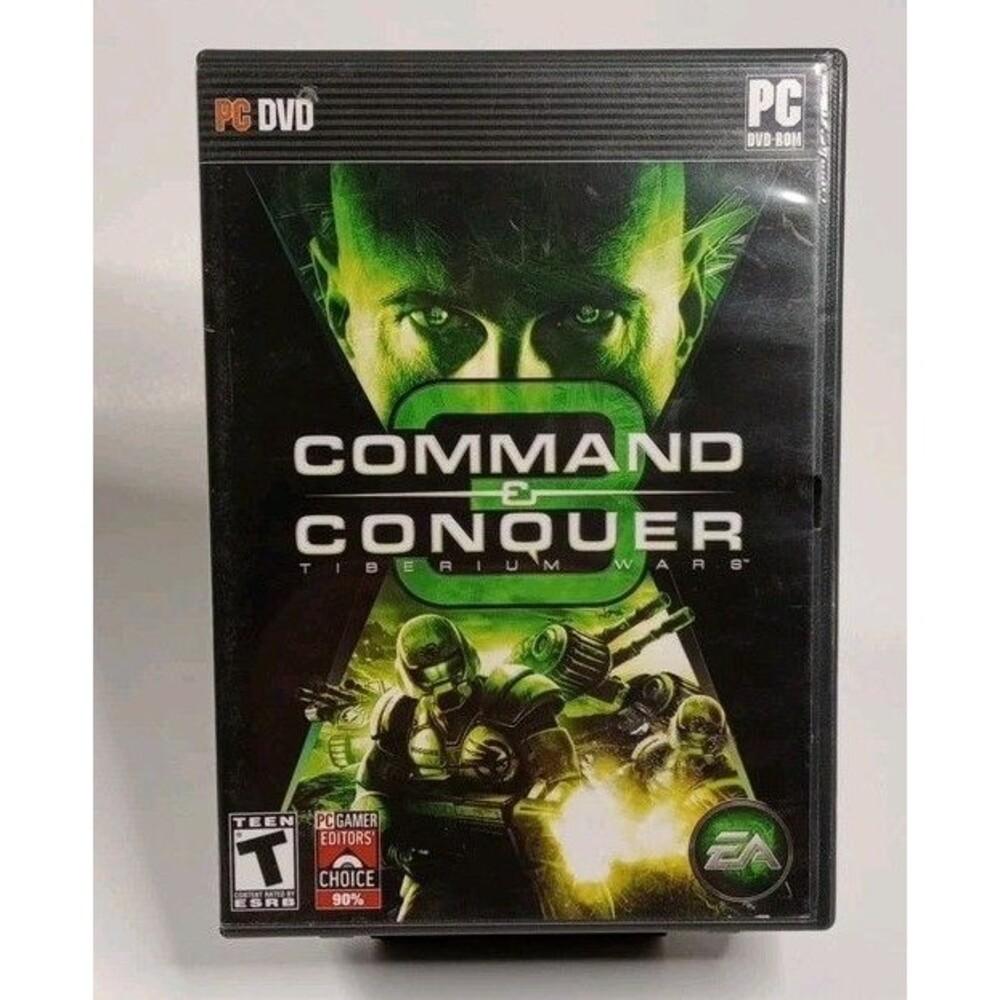 Command & Conquer 3 : Tiberium Wars (PC Game, 2007) Pre Owned CIB With Manuals..